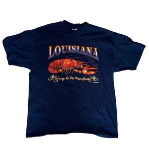 Vintage Louisiana Graphic Tee Size XL